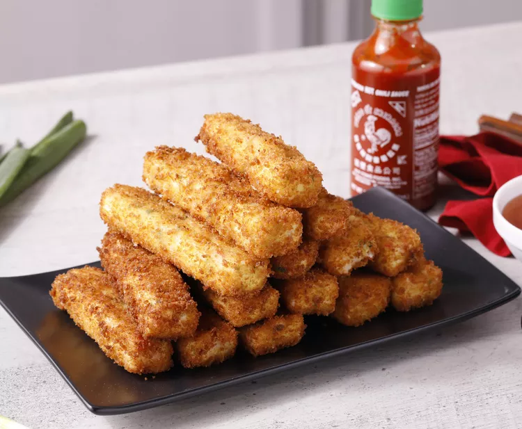 Crab Rangoon Mozzarella Sticks