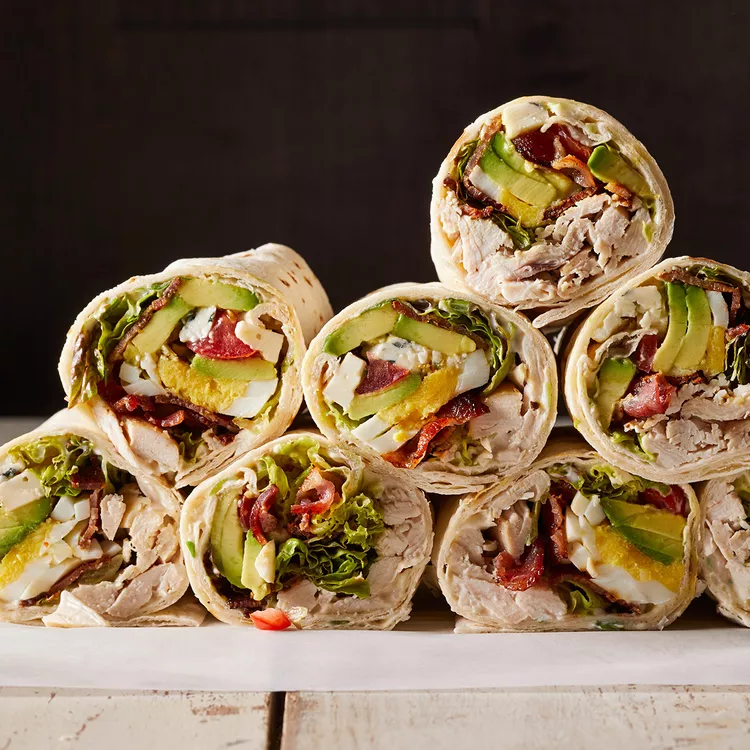 Chicken Cobb Wraps